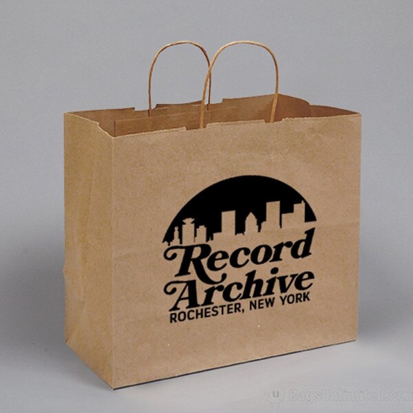 Natural Kraft Paper Custom PRINTED
